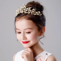 girls crown headdress childrens princess crown girl birthday hair accessories stage show catwalk photo studio photography