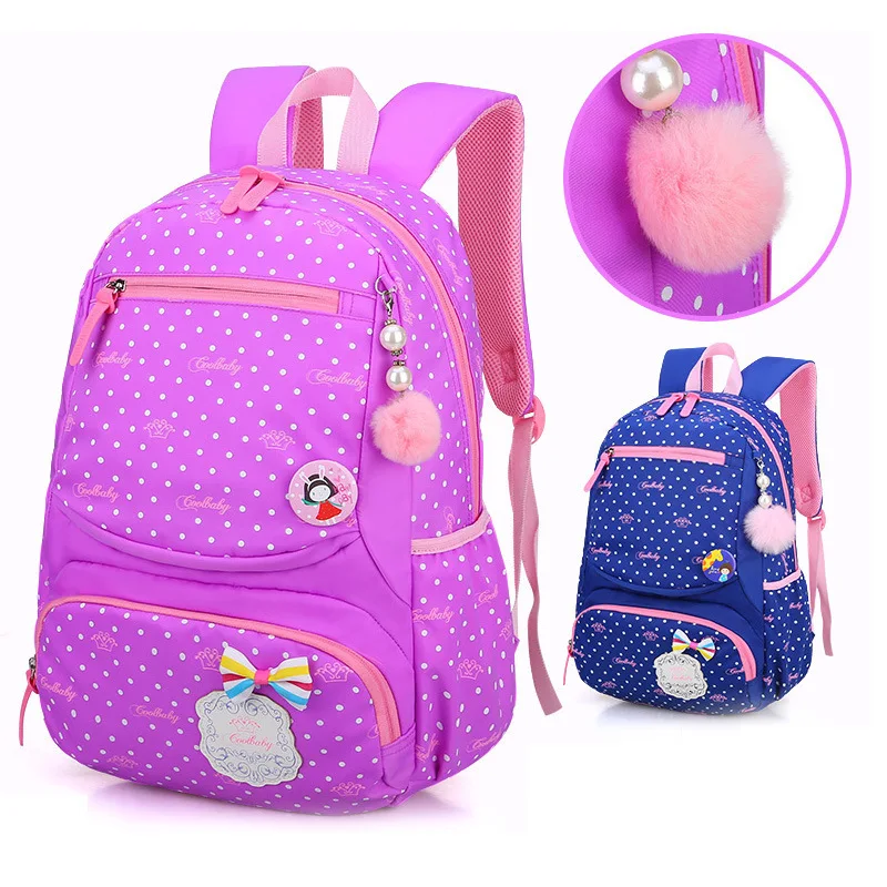 School Kids Bags Children school backpacks Waterproof Nylon girls princess schoolbags Printing Backpacks kids Book Bag Mochila