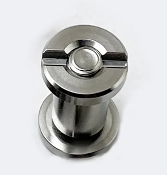 1 шт. зажим XM18 ручка шпиндель винт заклепка титановый сплав жареный синий DIY