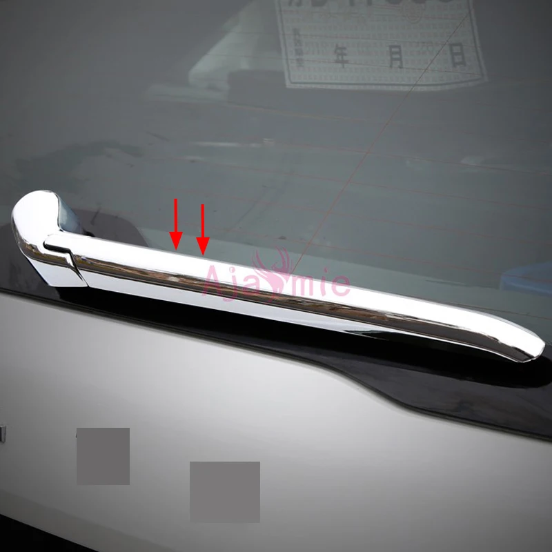 Бесплатная доставка 2018 накладка на заднее окно панель ABS хром Стайлинг