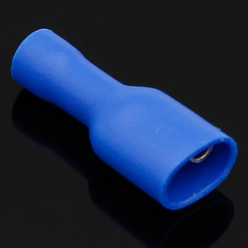 6 3 мм синие гнездовые/мужские изолированные электрические обжимные клеммные