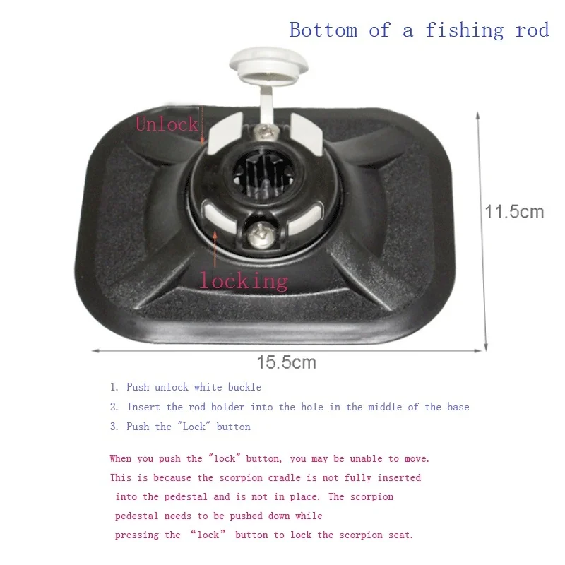 Держатель для удочки ловли нахлыстом Универсальный комплект с креплением