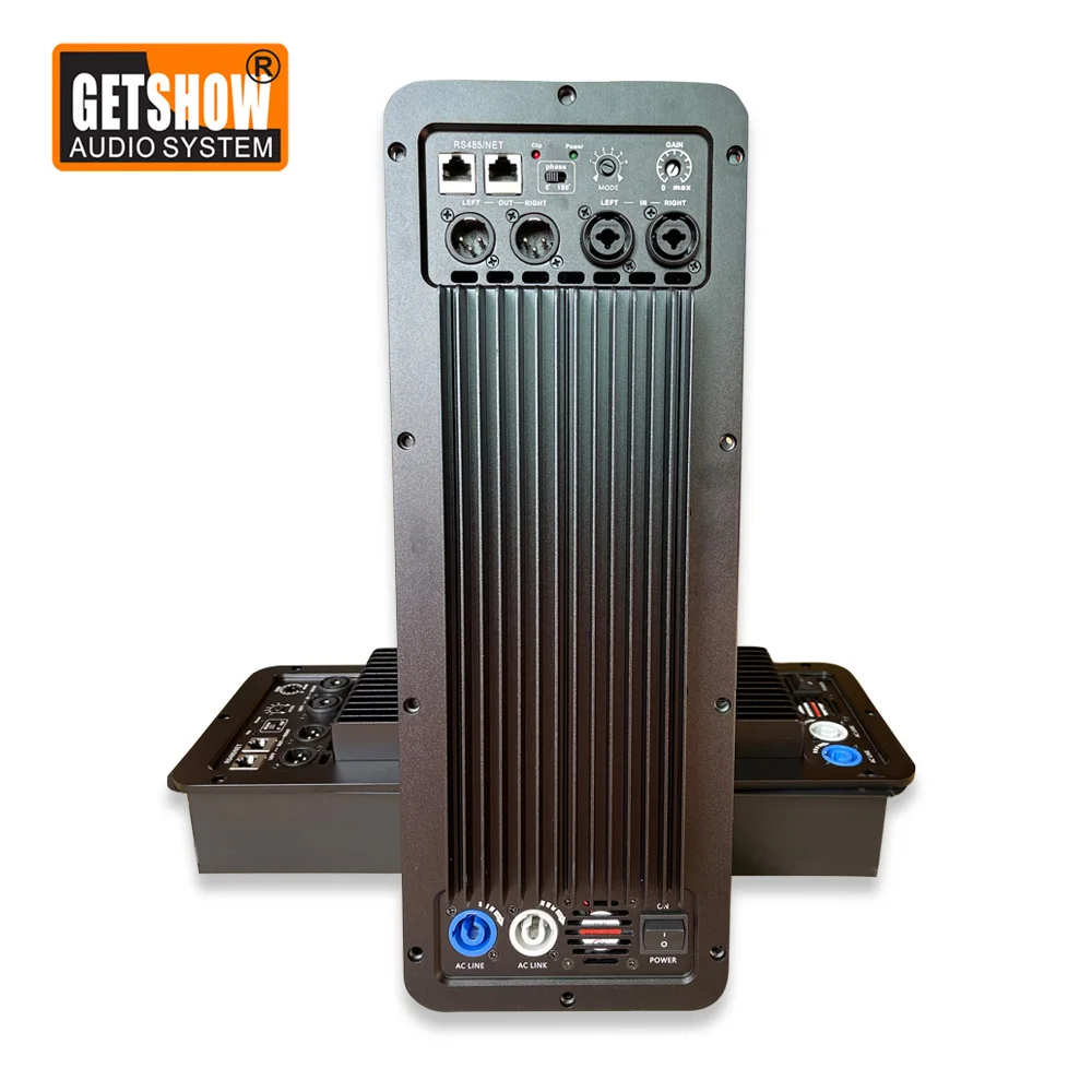 2 канальный GETSHOW 6000 Вт модуль усилителя для сабвуфера Профессиональный Динамик