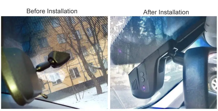Видеорегистратор для автомобилей Peugeot 2008 3008 4007 108 207 301 308 408 Wifi DVR двойной объектив