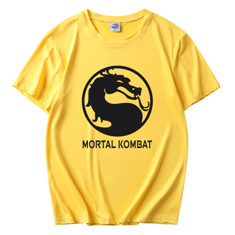 

Summer fashion game MORTAL KOMBAT dragon man T-shirt pattern printing men's clothing street sports T-shirt casual T-shirt