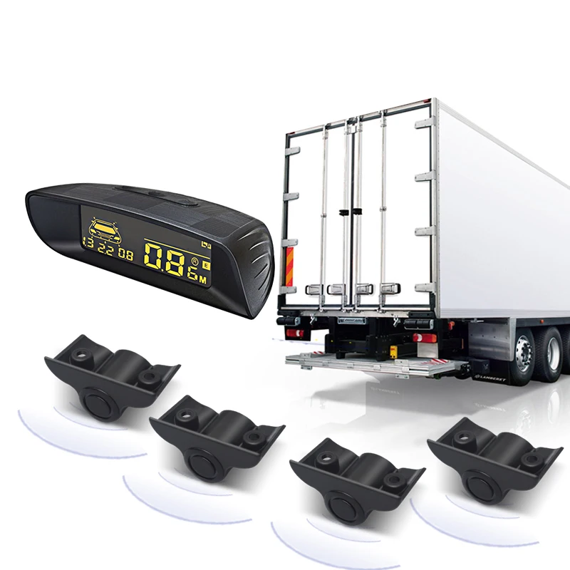 Парктроник для грузовиков парковочный радар с ЖК-дисплеем 4 комплекта |