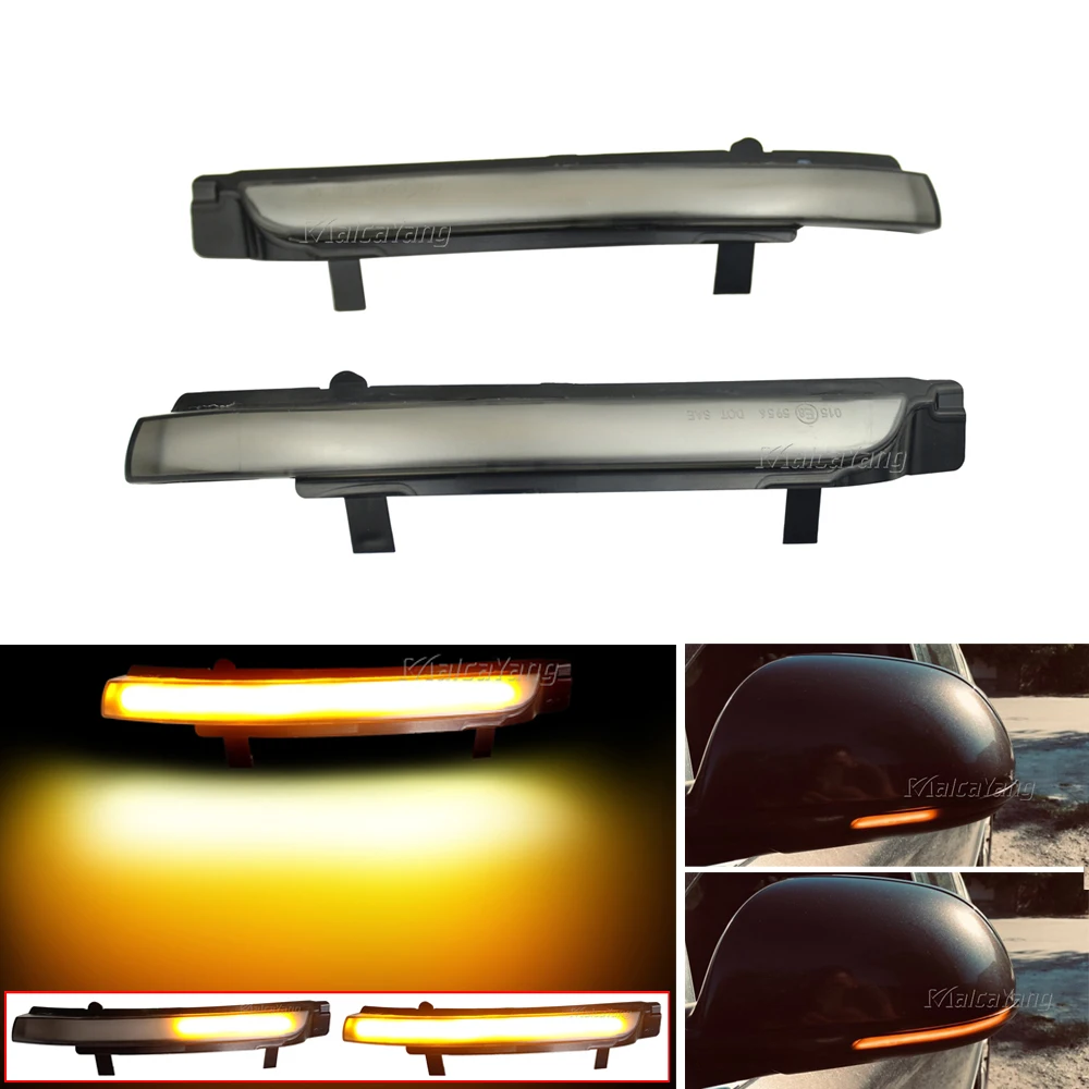 

Rearview Mirror Repeater Dynamic Blinker For Skoda Octavia MK2 A5 SuperB B6 3T LED Turn Signal Light 2009 2010 2011 2012