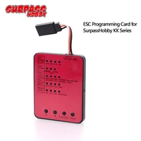surpasshobby kk esc series led programing card for rc car 25354560a80a120a150a esc electronic speed controller