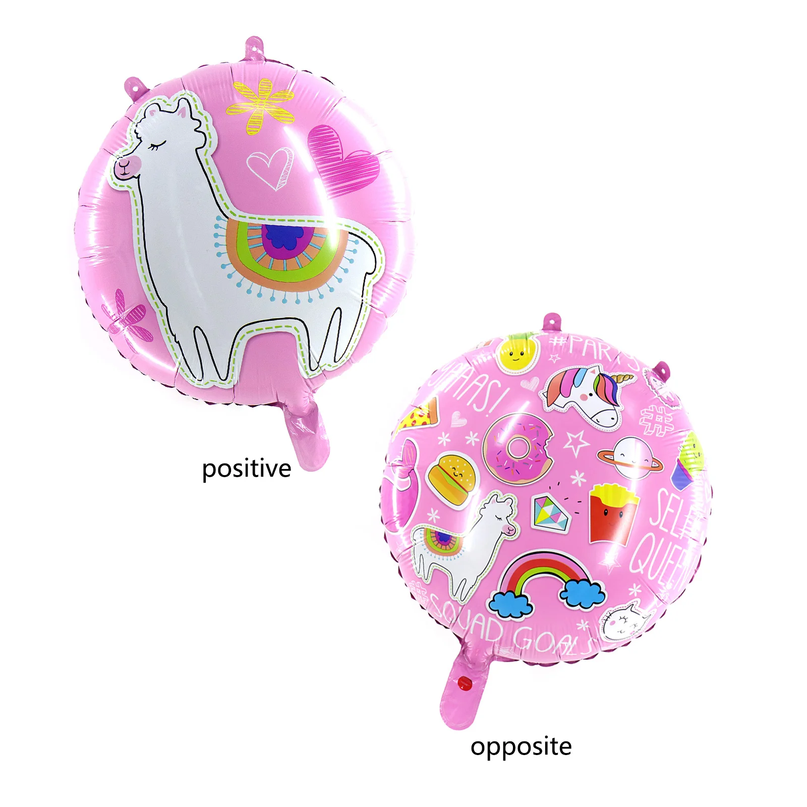 1 шт. воздушный шар из алюминиевой фольги с изображением ламы животных альпаки