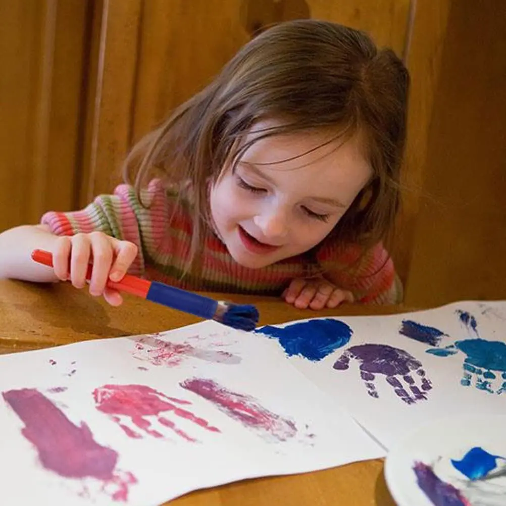 

Kids Art & Craft Sponge Painting Brushes Kids Painting Kits DIY Learning Include Art Crafts Sponge Brush,Brush Set