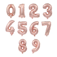 1632 inch number balloons foil ballon christmas digital globos wedding birthday party decoration baby shower supplies hot props