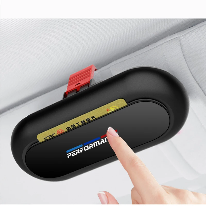 

Car Interior Sunglasses Storage Bill Card Box Case Holder Accessories For BMW E46 E90 E60 E39 F30 F10 E36 F20 X5 E70 G20 G30