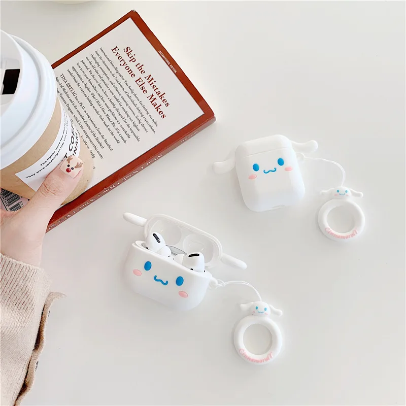 

Earphone Cover for AirPods 1/2 Pro 3 Wireless Bluetooth Cartoon Dog Headphone Case for Apple Airpods 1 2 3 Earbuds Headset Bag