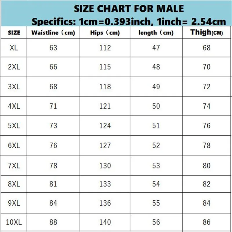 

VogueShorts Mens Elastic Waist Summer Beach Shorts Breathable Quick-drying Board Nice Thin Shorts Big Size 8XL 8XL 11xl