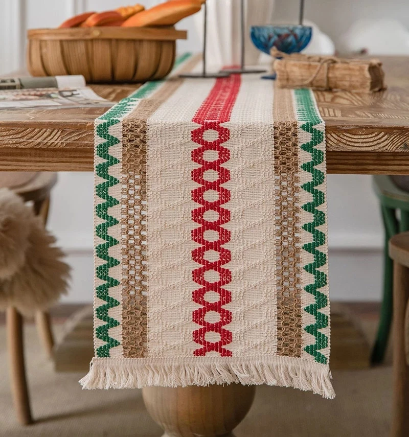 Льняные скатерти для обеденного стола Свадебный домашний декор скатерть в