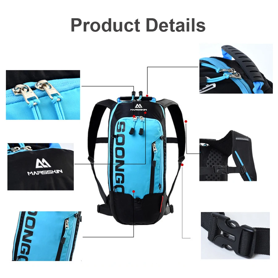 NEWBOLER Mtb Велоспорт Рюкзак гидратация дышащие 6L велосипедные сумки водонепроницаемый с дождевой крышкой дорожный велосипед рюкзак-переноска воды