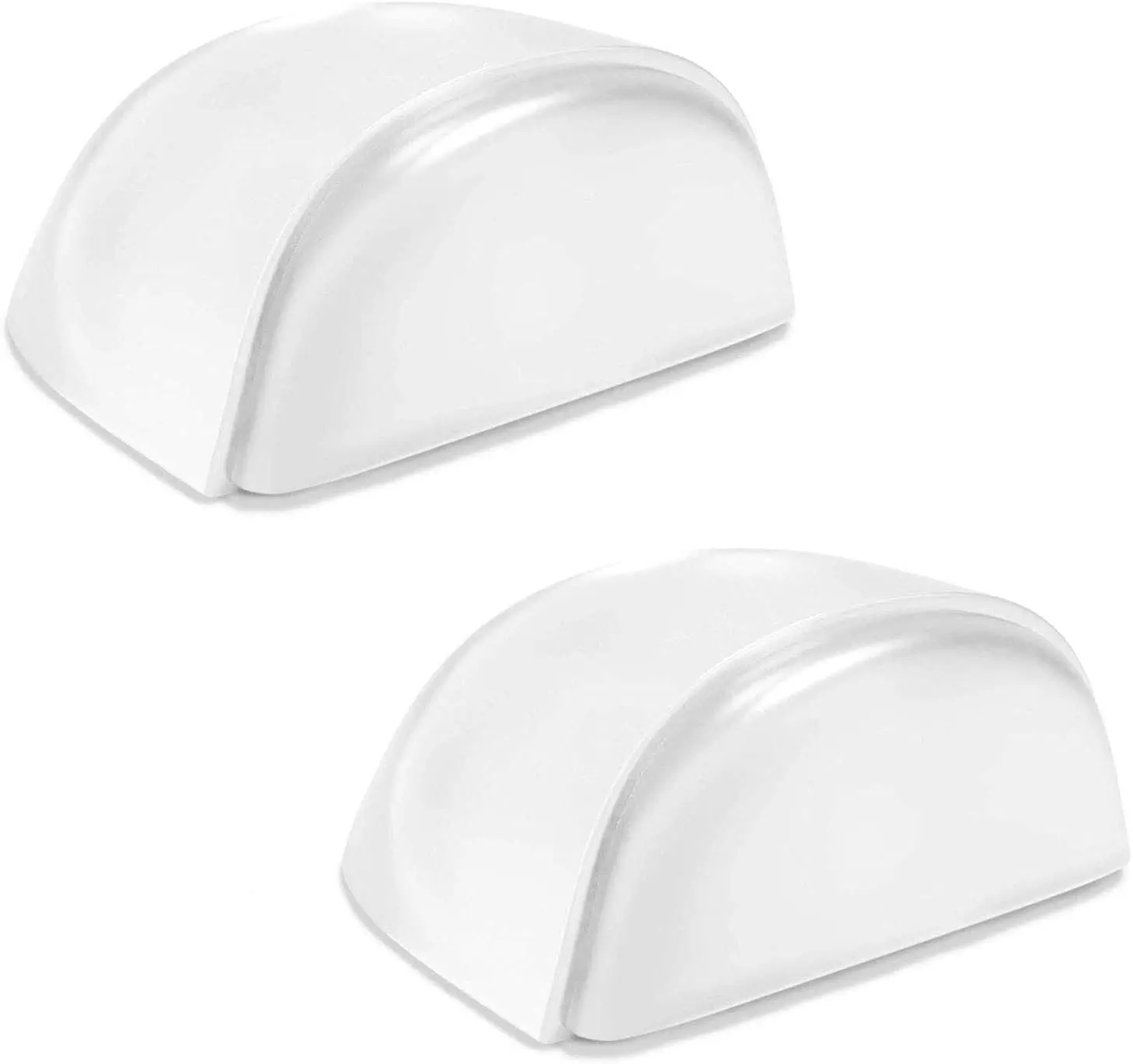 Прозрачный самоклеящийся дверной ограничитель не требует пробивки отверстий