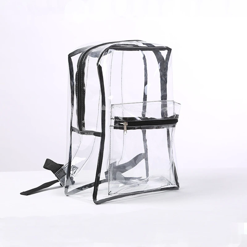 Пластиковые сумки с замком на молнии прозрачные непромокаемые конфетного цвета