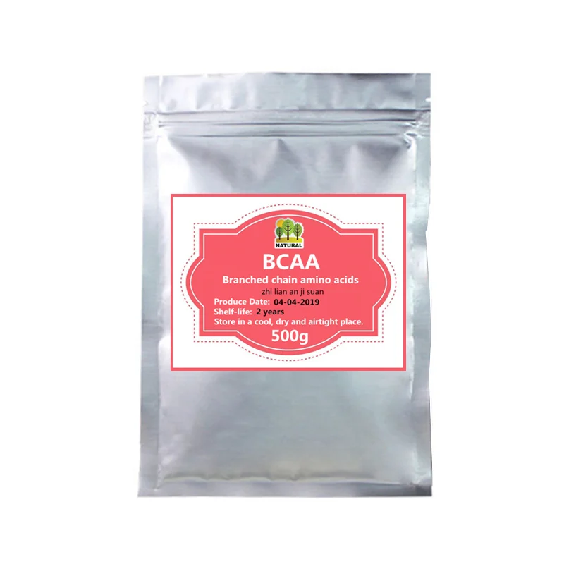 

50-1000g,Bodybuilding Supplement 98% Branched Chain Amino Acid (2:1:1 BCAA) Powder,Support Muscle Growth & Strength,Boost Energy