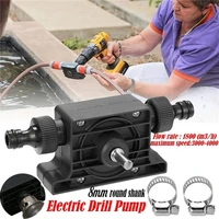 hand electric drill pump miniature self priming pump household small water pump hand drill drive pump diesel pump for garden