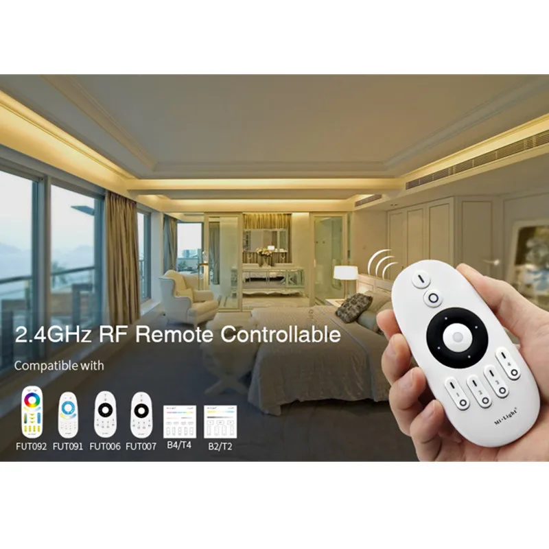 Miboxer FUT035 FUT036 FUT037 FUT038 FUT039 2 4G светодиодный контроллер Диммер для одноцветной CCT RGB RGBW