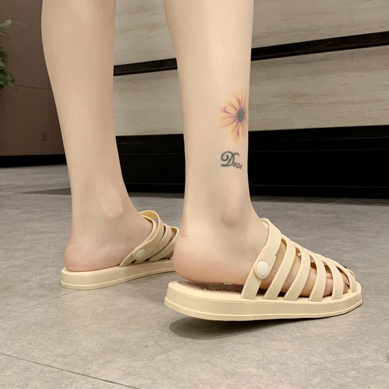 E TOY/обувь с дырками женские сандалии Летняя Нескользящая пластиковая пляжная