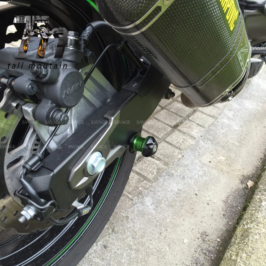 Маятниковые Катушки слайдер для KAWASAKI Z250 Z300 Z750 Z750R Z750S Z1000 ER 6N 6F ER6N ER6F Z