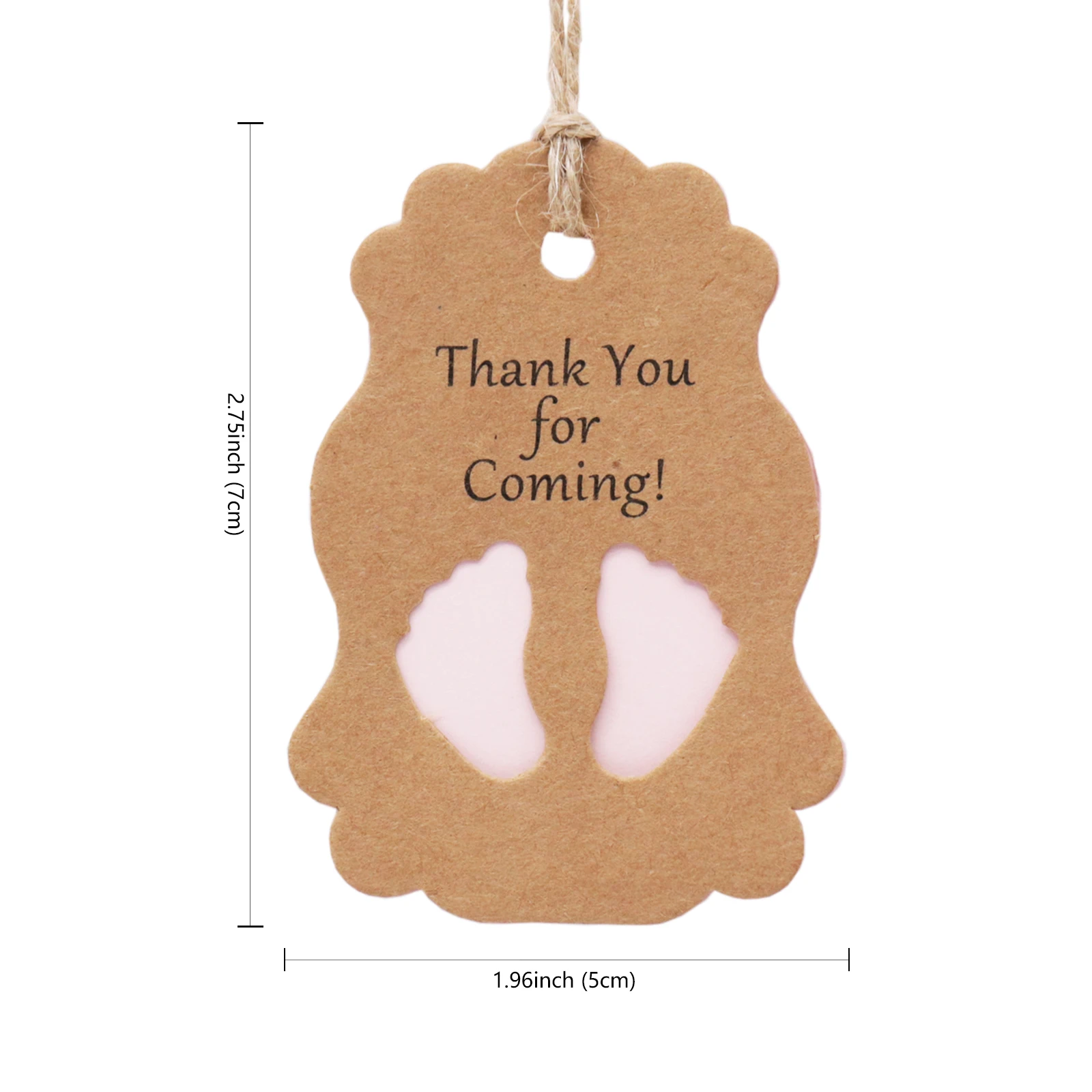 50 шт. ярлыки из крафт бумаги для детей|Украшения своими руками вечеринки| |