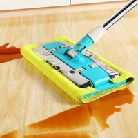 flexible head replacement cube pad clip rag cloth mop house cleaning for floor microfiber broom wash dust kitchen wall tiles