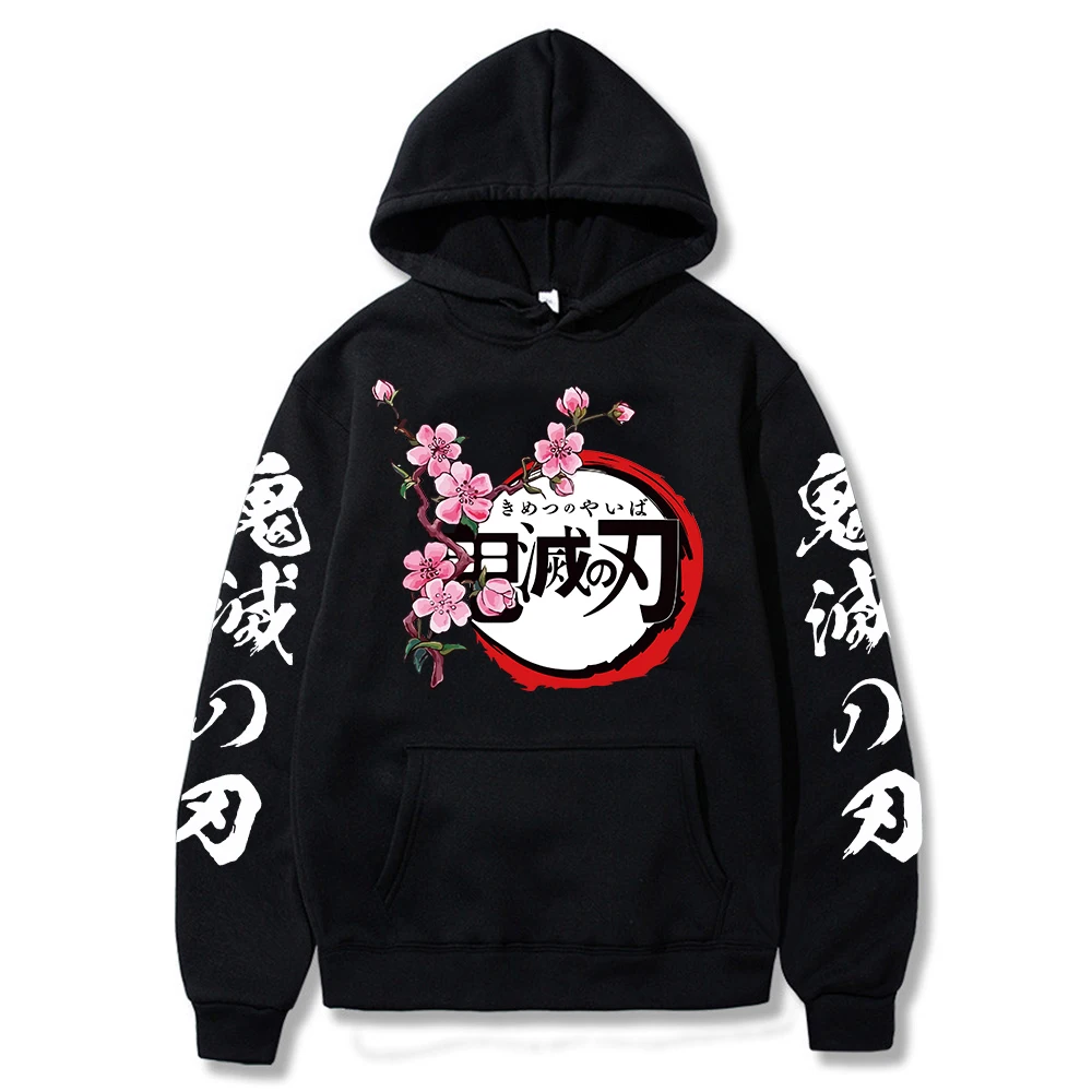 

Толстовка женская с капюшоном, свитшот с аниме «рассекающий демонов» в Корейском стиле, уличная одежда в стиле K-POP, худи в стиле Харадзюку