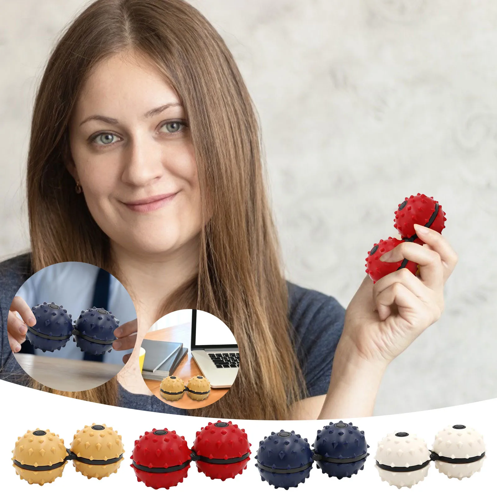 

Игрушки для массажа с гироскопом, Димпл #2021