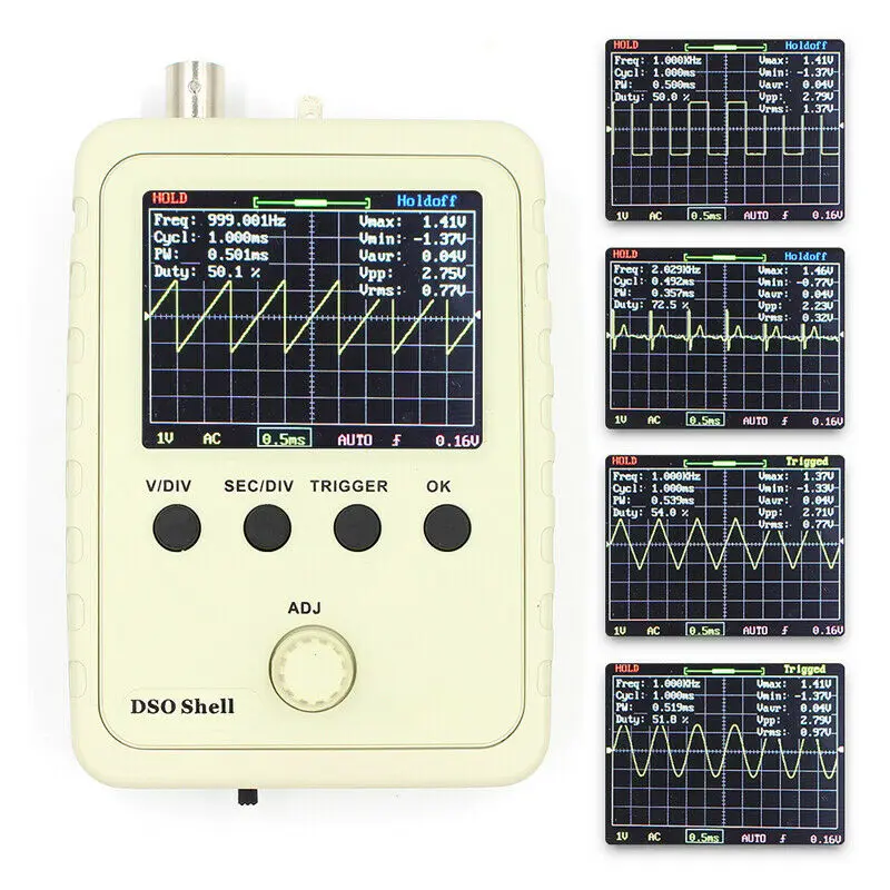 

Набор цифрового осциллографа с корпусом DSO FNIRSI-150 15001K DIY
