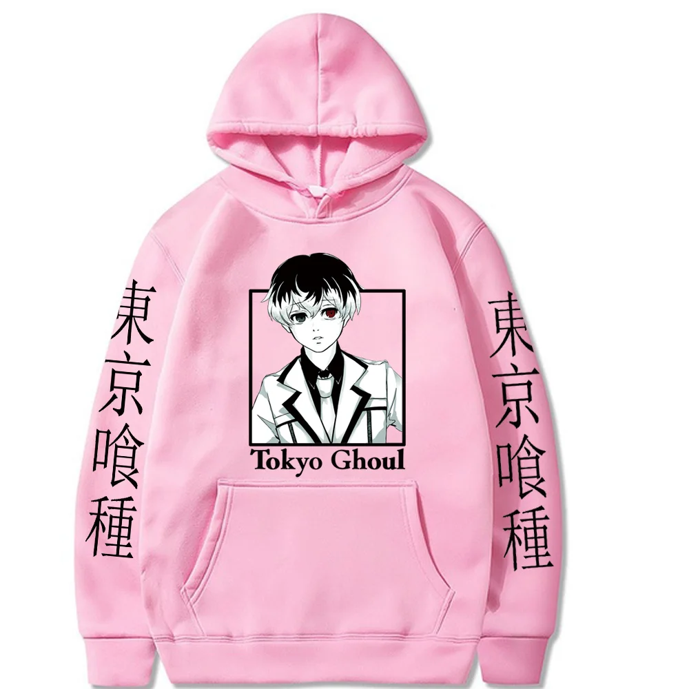 

Man Hoodie Hot Anime Tokyo Ghoul Fashion Long Sleeve Loose Autumn and Winter