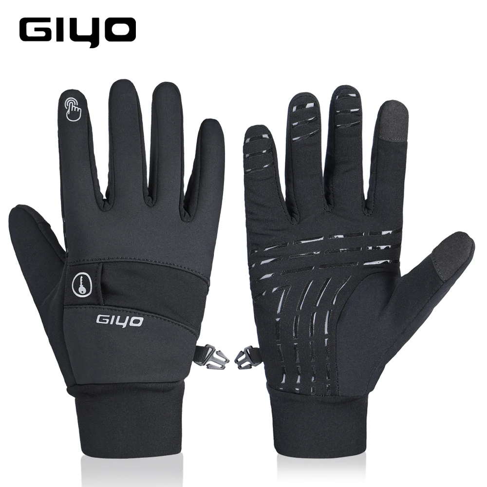 

Перчатки спортивные GIYO, унисекс, зимние, для езды на велосипеде