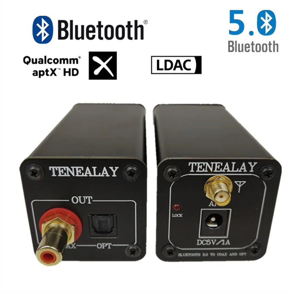 CSR8675 Bluetooth 5 0 до S/PDIF коаксиальный Волоконно-Оптический корпус HiFi поддерживает