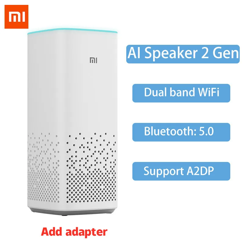 Xiaomi Mi AI динамик 2 Gen Bluetooth 5 0 WiFi голосовое дистанционное управление искусственный