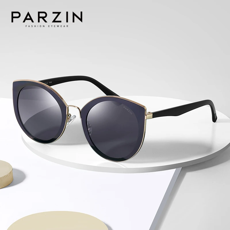PARZIN Роскошные Поляризованные Солнцезащитные очки женские легкие TR90 оправа с