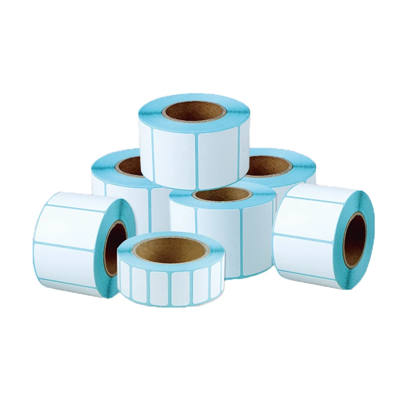 

700Pcs/Roll Small Sticker Blank Adhesive Stickers Label Stationery Writable Name Labels Thermal Printed Barcode Label 20x10mm