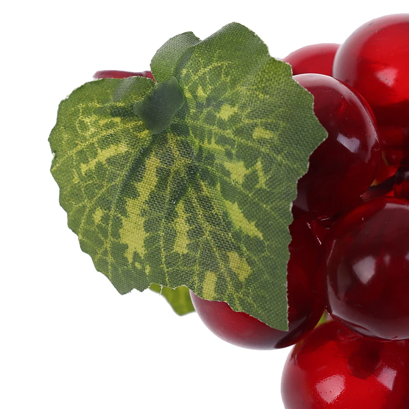 1 шт. Натуральные Искусственные фрукты виноград пластиковые украшения для дома и