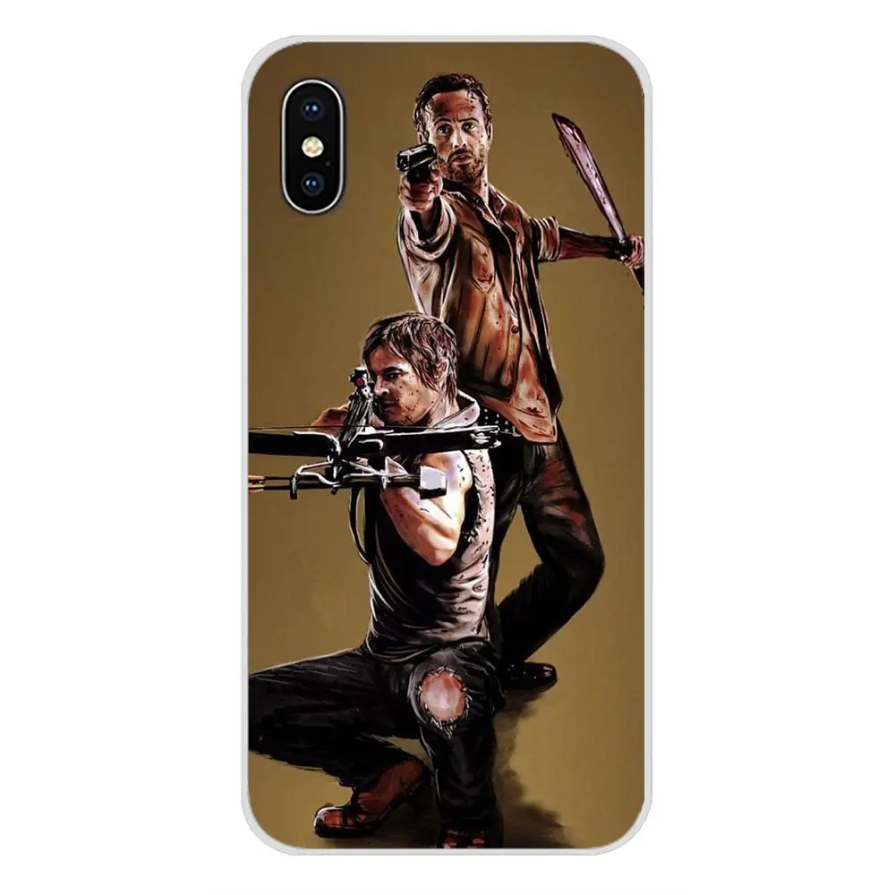 Чехол для мобильного телефона Huawei G7 G8 P7 P8 P9 P10 P20 P30 Lite Mini Pro P Smart Plus 2017 2018 2019 The Walking Dead