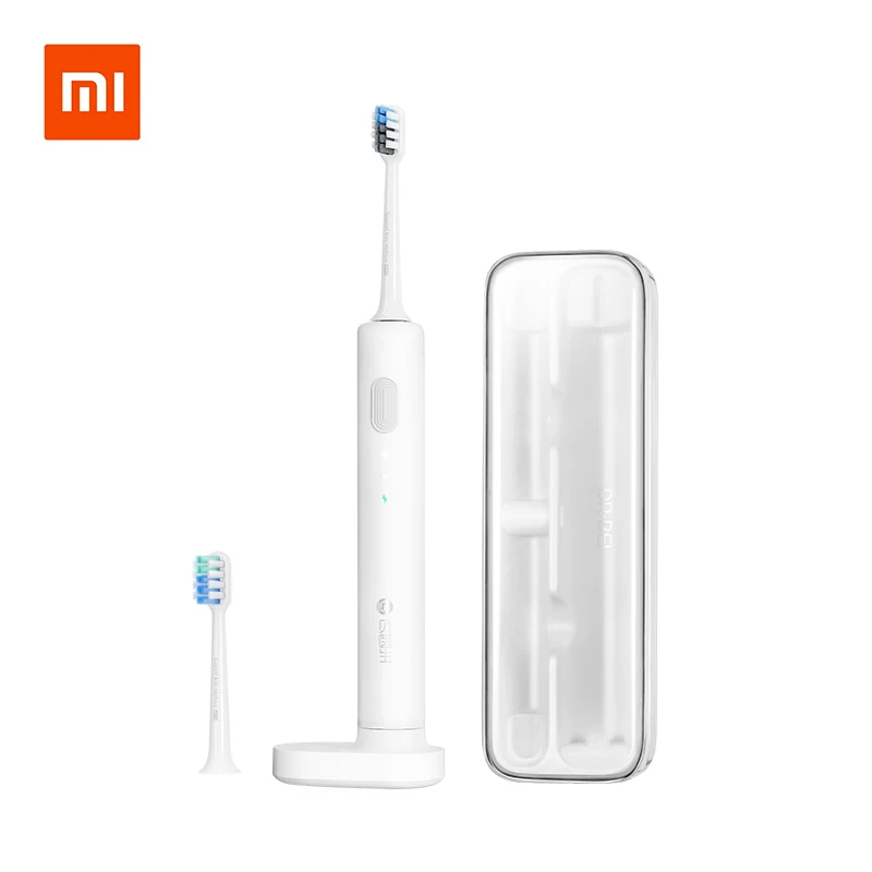 Xiaomi Mijia Водонепроницаемая звуковая электрическая зубная щетка портативная