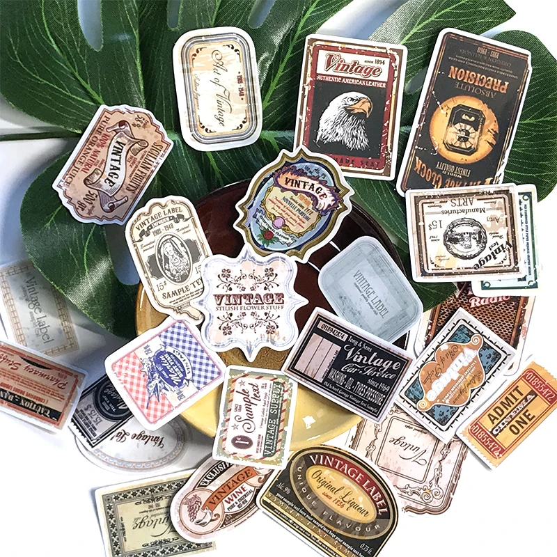 24 шт. винная этикетка Стикеры s ремесла и Скрапбукинг книга Студенческая