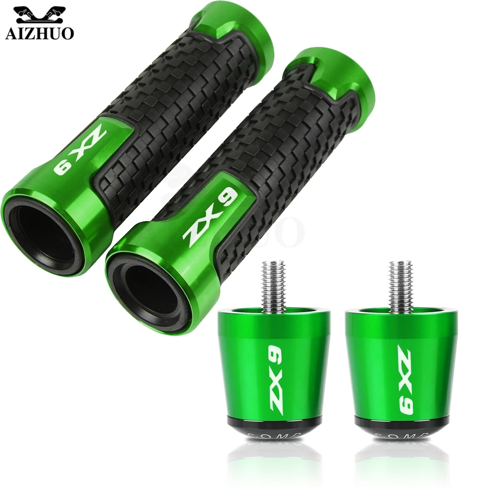 ZX-9R мотоцикл рукоятка Торцевая заглушка штекер 22 мм Руль ручками для KAWASAKI ZX9 ZX9R ZX 9