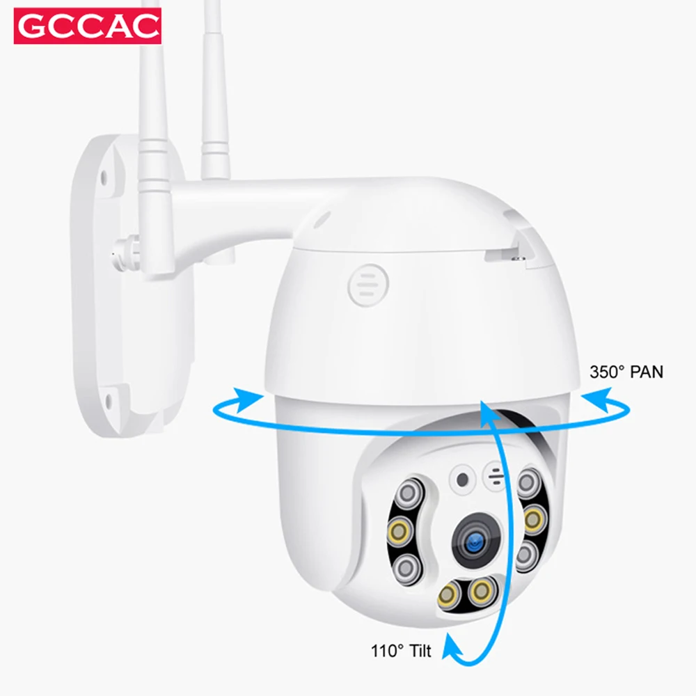 Наружная IP-камера 1080P Wi-Fi умная камера видеонаблюдения с обнаружением движения