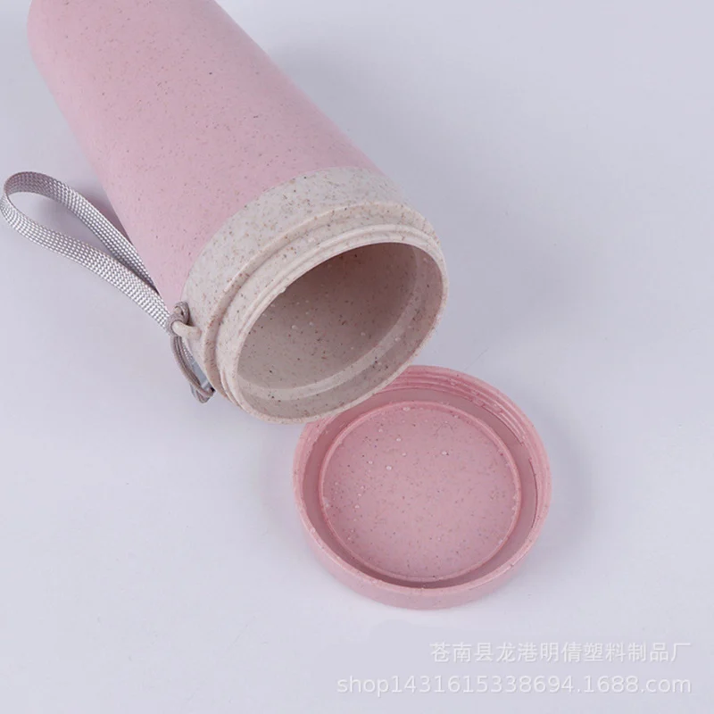 NewWheat соломенная бутылка для воды двухслойная пластиковая портативная