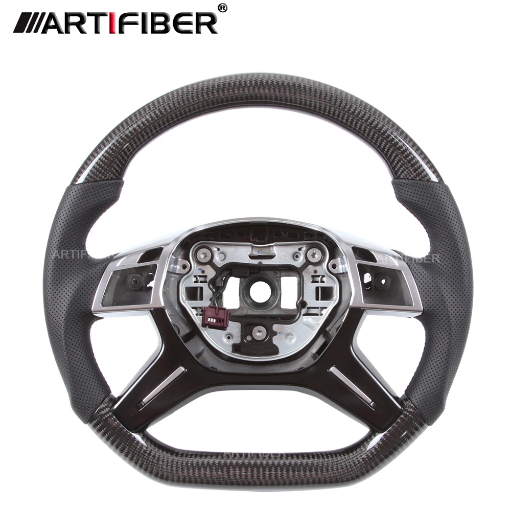 

Carbon Fiber Steering Wheel for Mercedes Benz C E G Class AMG G63 W204 S204 W212 V212 S212 W463