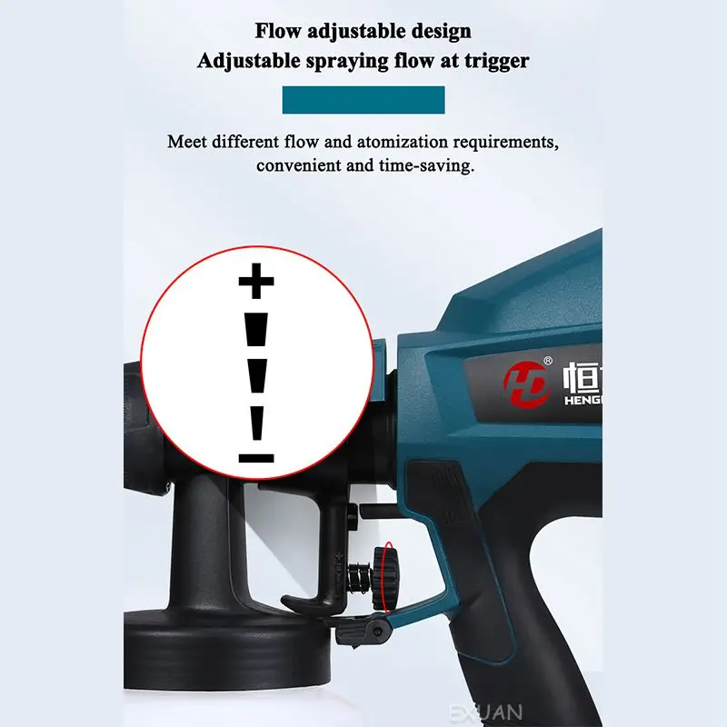 Электрический пистолет распылитель краски/латексный краски с высокой степенью