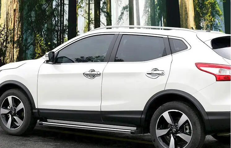 Для Nissan Qashqai 2014 2015 2016 2017 поколение автомобилей Стайлинг ABS Хромированная дверная