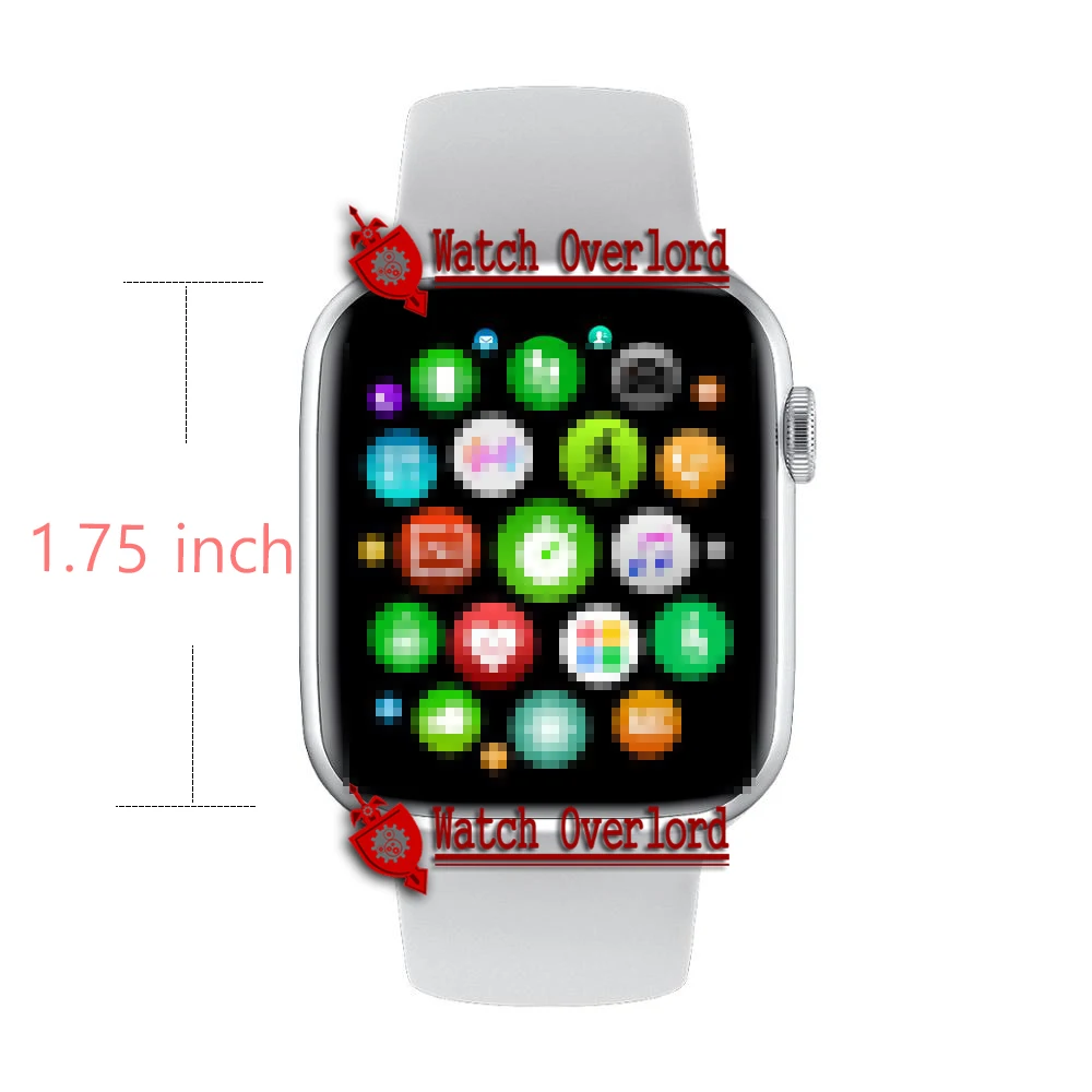 2020 IWO 12 W26 Bluetooth Вызов Смарт часы серии 6 1 75 дюймов полный сенсорный экран ECG PPG
