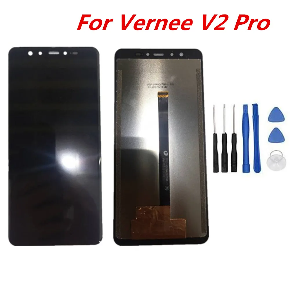 Оригинальный 5 99 дюймов для Vernee V2 Pro ЖК дисплей Дисплей + сенсорный экран Экран